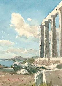The Temple of Poseidon, Cape Sunion, Attica
