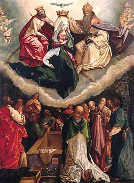 The Coronation of the Virgin - view 1
