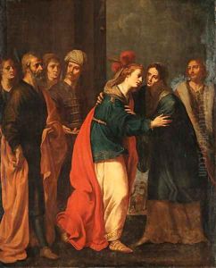 The Visitation by Giacinto Gimignani