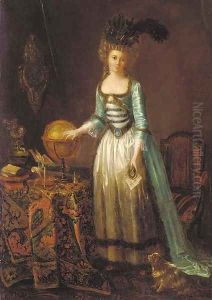 Portrait of a lady by Marguerite Gerard