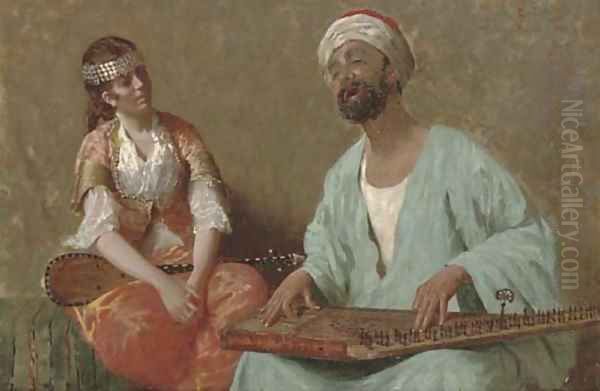 A tune on the sitar - view 1