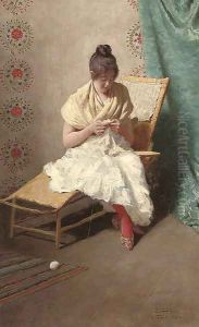 The seamstress by Eduardo Galli