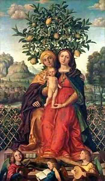 The Virgin and Child with St Anne - view 1