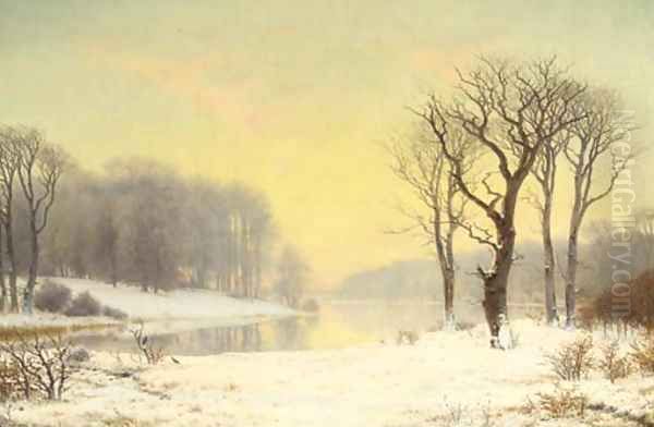 Early morning in winter - view 1
