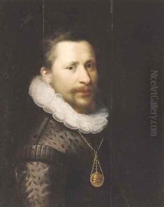 Portrait of a gentleman by Gortzius Geldorp