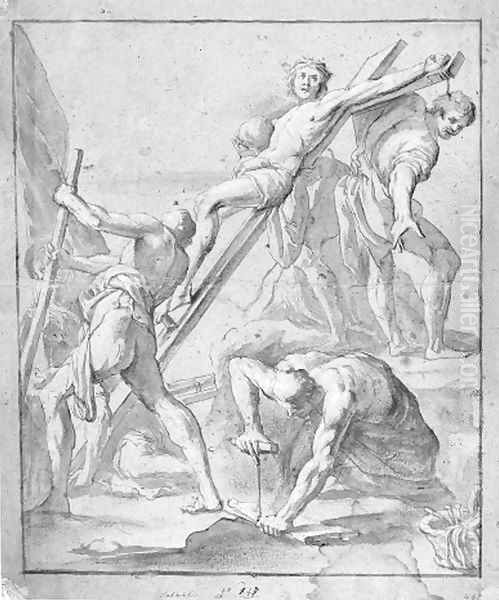 The Raising of the Cross - view 1