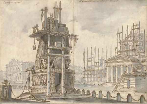 A set design for an opera called - view 1
