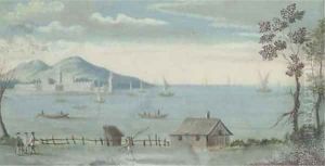 Lake views (one illustrated) by Franz Graessel