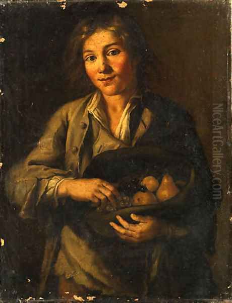 A peasant boy - view 1