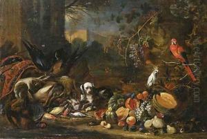 A hound by Adriaen De Gryeff