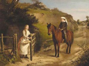 A wayside conversation by Henry Grant