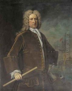 Portrait of Vice-Admiral Sir John Baker (1660-1716) by Thomas Gibson