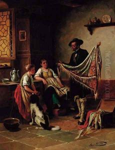 The fabric seller