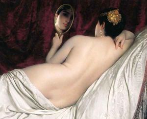 Le Miroir by Louis-Emile Pinel De Grandchamp