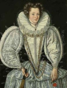 Portrait of a lady 3 by George Gower
