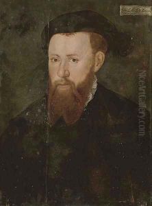 Portrait of a gentleman 2 by George Gower