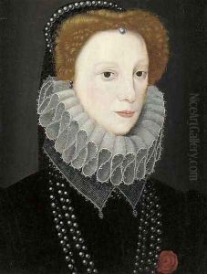 Portrait of a lady 2 by George Gower
