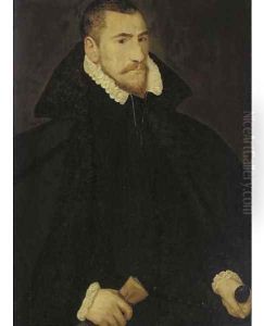 Portrait of a gentleman by George Gower