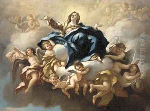 The Assumption of the Virgin by Giovanni Battista (Baciccio) Gaulli