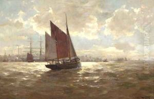 Sailing into the harbour thumbnail