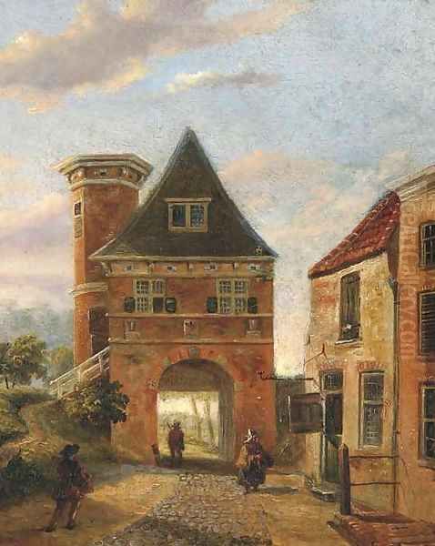View of a town gate - view 1