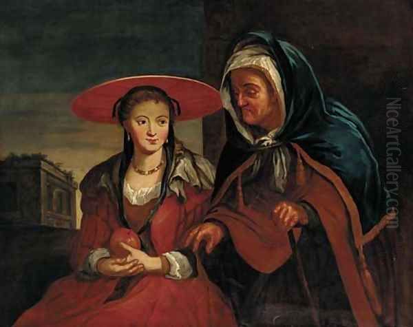 Vertumnus and Pomona - view 1