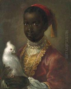 Portrait of a Blackamoor by Jean-Alexis Grimou
