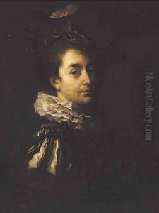 Portrait of a gentleman by Jean-Alexis Grimou