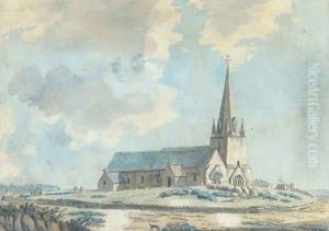 The veiled church on the Island of Guernsey