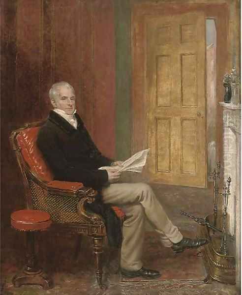Portrait of a gentleman by Andrew Geddes