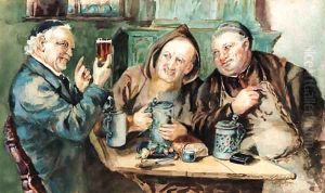 In the tavern by Eduard Von Grutzner