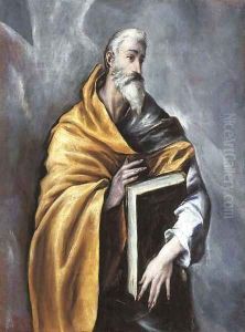 Saint Paul by El Greco (Domenikos Theotokopoulos)