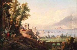 A veduta of Pozzuoli, and the gulf of Baia