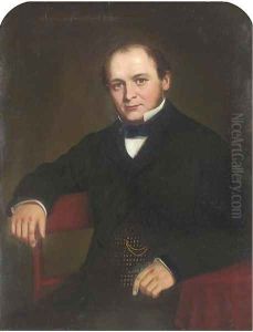 Portrait of a gentleman 2 by Josiah Gilbert