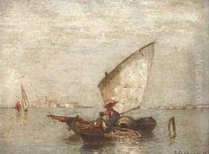 Trading vessels on the Lagoon, Venice; and Another similar Trading vessels on the Lagoon, Venice; and Another similar