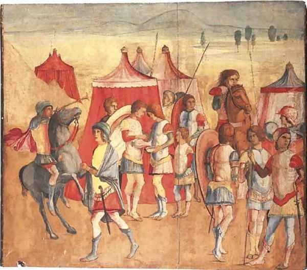A Roman encampment - view 1