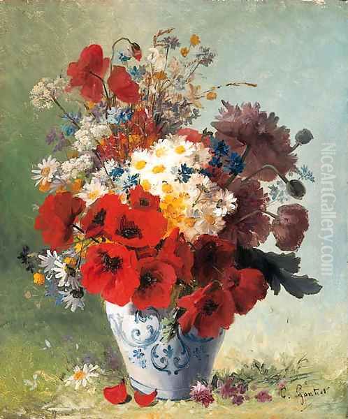 Summer Flowers in a Vase - view 1