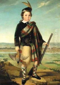 Portrait of a boy by Sir John Watson Gordon