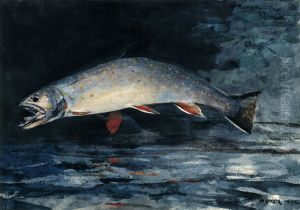A Brook Trout by Winslow Homer