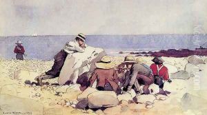 A Clam Bake by Winslow Homer