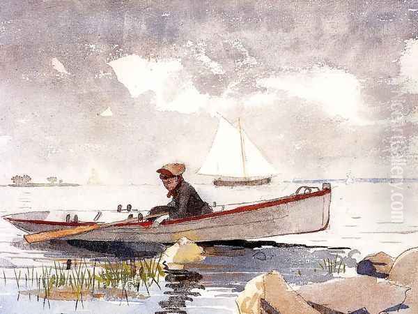 A Girl in a Punt - view 1