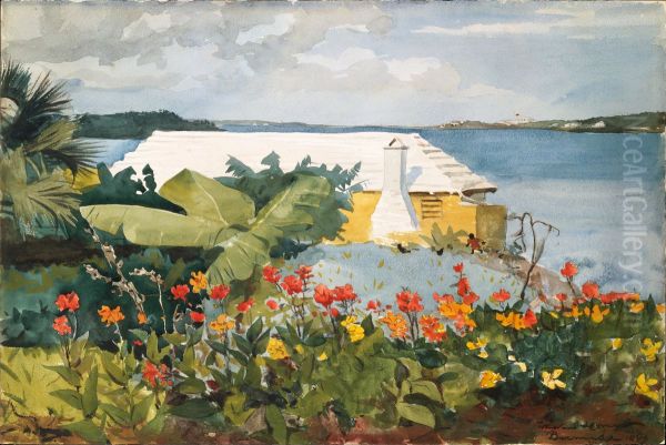 Flower Garden and Bungalow, Bermuda - view 1