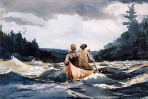 Canoe in the Rapids