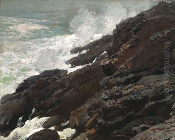 High Cliff, Coast of Maine - view 1