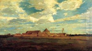 Cernay la Ville - French Farm by Winslow Homer