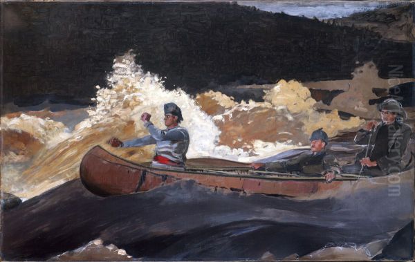 Shooting the Rapids, Saguenay River - view 1