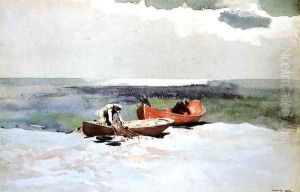 Deep Sea Fishing by Winslow Homer