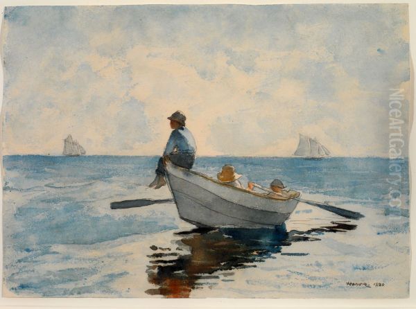 Boys in a Dory - view 1