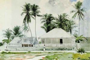 Cabins, Nassau by Winslow Homer