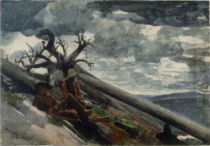 Burnt Mountain by Winslow Homer